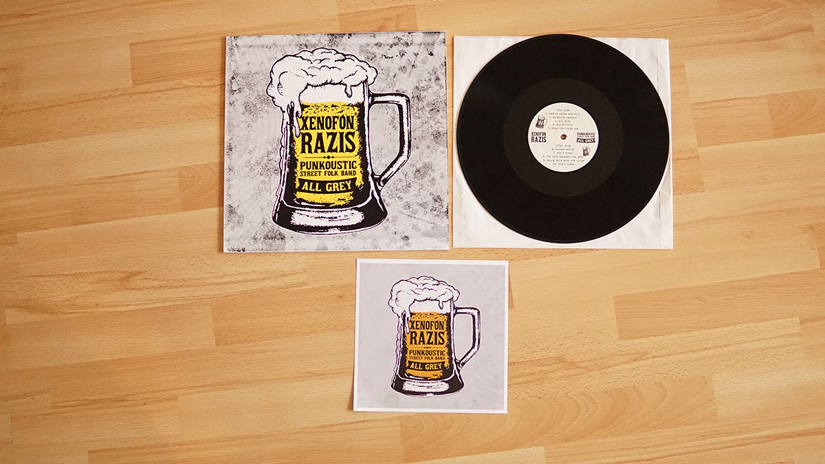 Xenofon Razis – All Grey Vinyl-LP