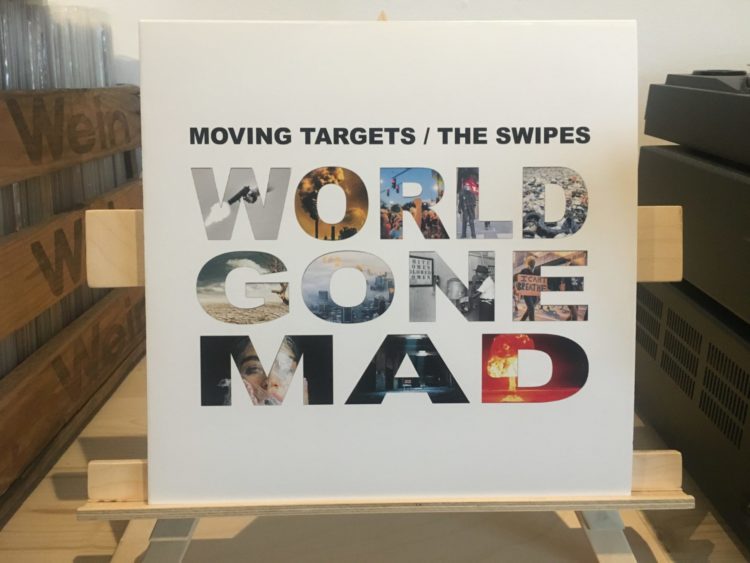 Moving Targets/The Swipes - World Gone Mad col. Split - 10inch - Vinyl - LP 1