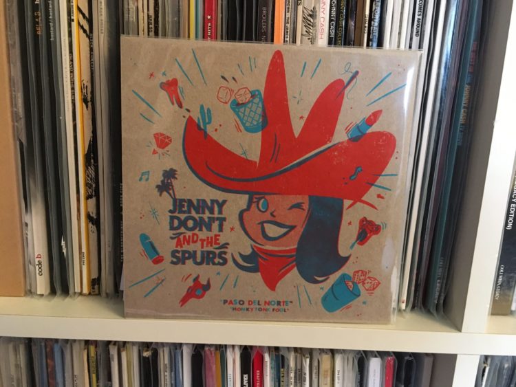 Jenny Don´t & The Spurs - Paso Del Norte 7inch Vinyl-EP 1