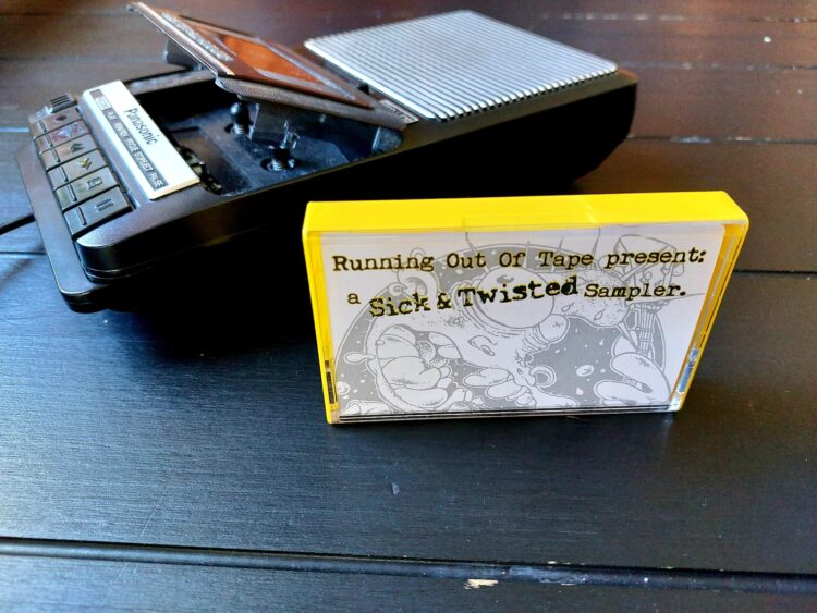 Running Out Of Tape Present - A Sick & Twisted Sampler
