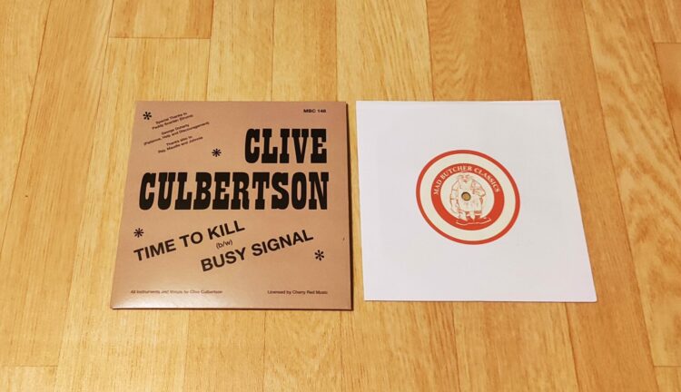 CLIVE CULBERTSON TIME TO KILL/BUSY SIGNAL