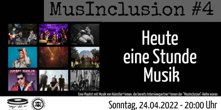 MusInclusion @Punkrockers Radio #4 Playlist (Pt. 1)
