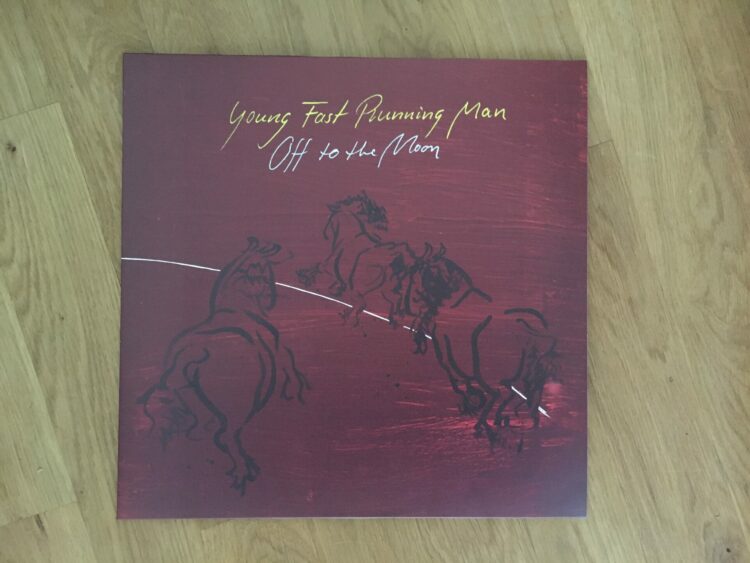 Young Fast Running Man - Off To The Moon 1