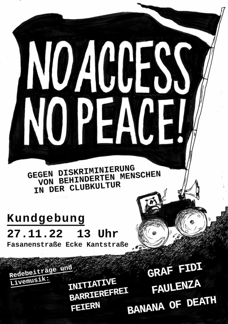 No Access, No Peace!