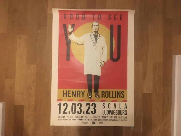 Henry Rollins @ Scala Ludwigsburg 12.03.2023 1