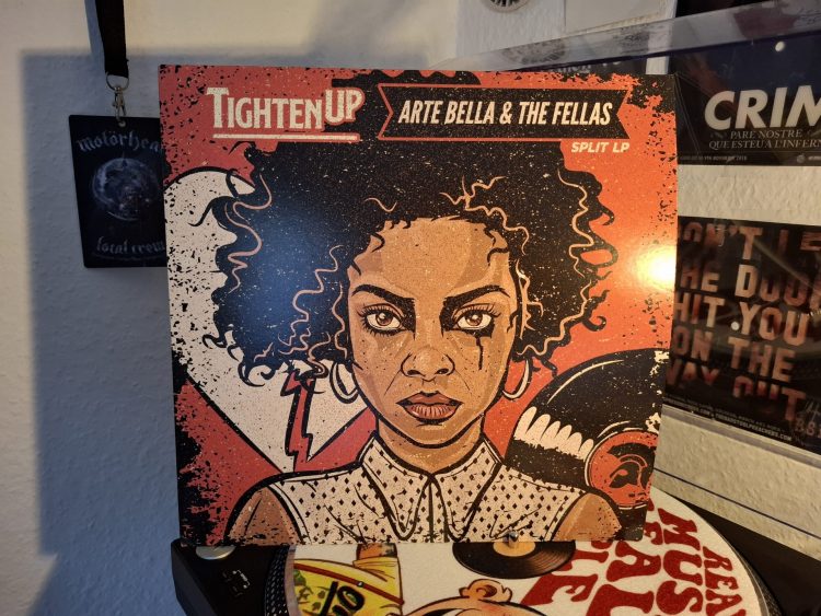 Arte Bella & The Fellas / Tighten Up - Split LP