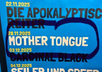 Mother Tongue / Werewolf Etiquette - "An Evening With Mother Tongue"-Tour am 28.11.2025 2