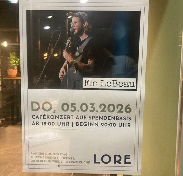 Flo LeBeau @ Lore, Esslingen am 05.03.2026 7