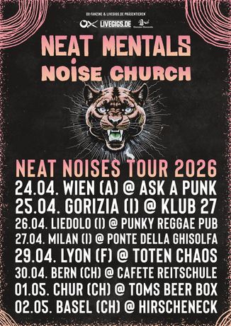 Neat Mentals / Noise Church - Neat Noises Tour 2026 6