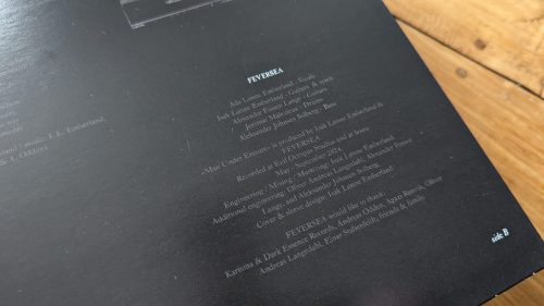 FEVERSEA - MAN UNDER ERASURE